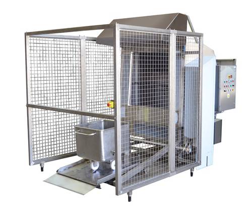 CONTAINER LINE 200 Washer for the Handling Carts used in the Food Industry